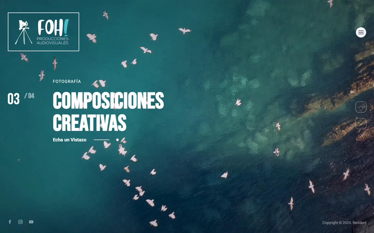 Web de FOH Producciones