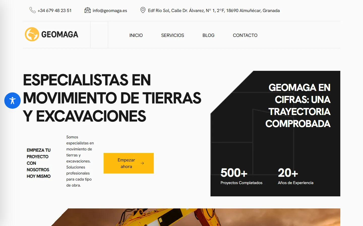 Web de Geomaga